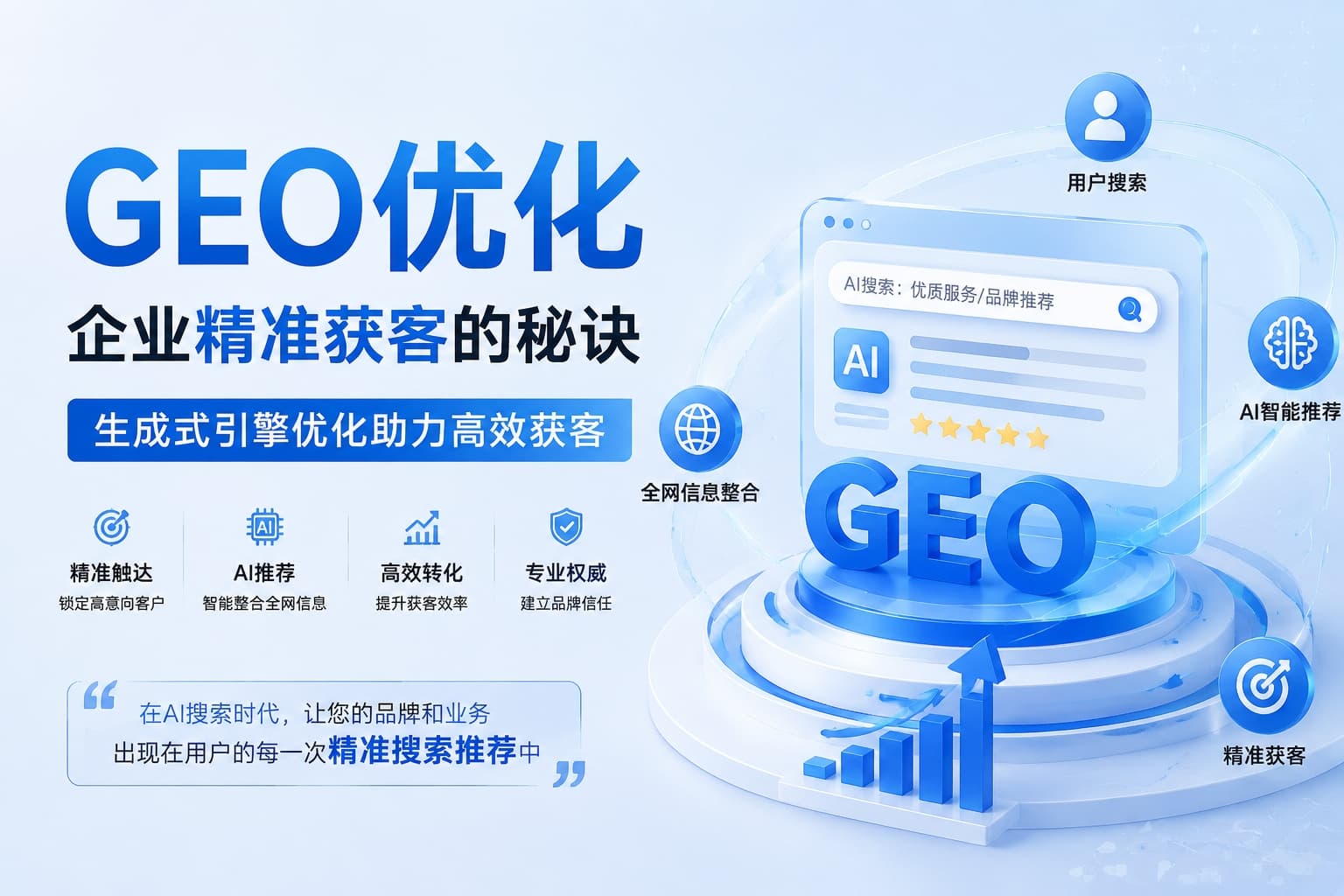 GEO优化：企业精准获客的秘诀，生成式引擎优化助力高效获客